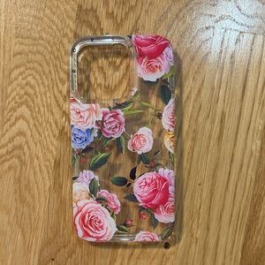 PopSocket Floral Phone Case - Pink, Red, and Blue Roses